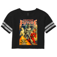 Captain Future Poster Scorecard Crop Tee | Artistshot