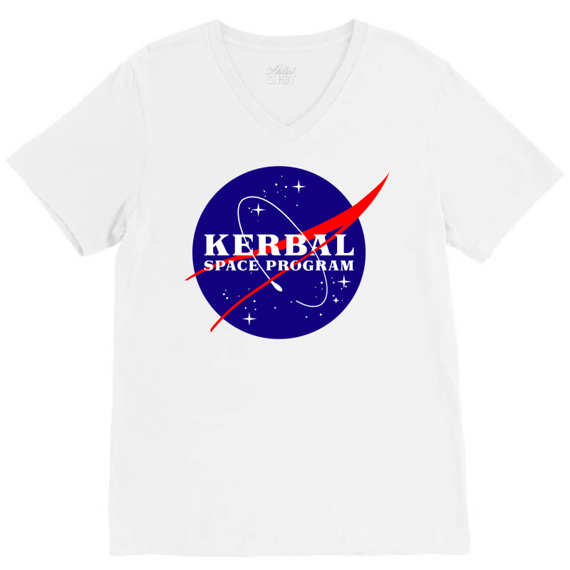 Kerbal Space Program™   Insignia [colored] V-neck Tee | Artistshot