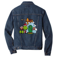 How Grinch Stole Men Denim Jacket | Artistshot