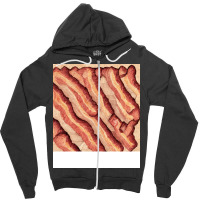 Isometric Bacon Art Gift Zipper Hoodie | Artistshot