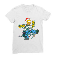 The Simpsons Milhouse Lamp Ladies Fitted T-shirt | Artistshot