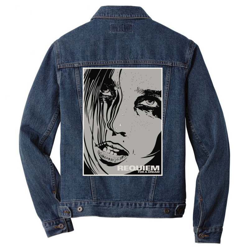 Requiem For A Dream White Men Denim Jacket | Artistshot