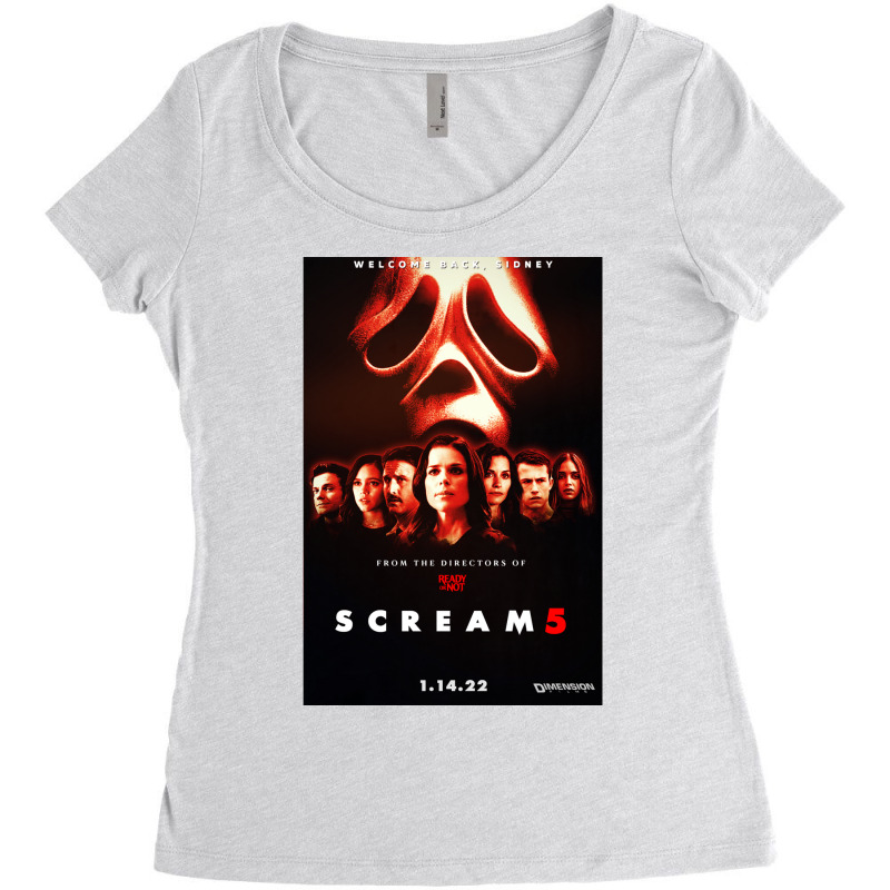 Scream (2022) Movie Women's Triblend Scoop T-shirt by loekaadenka0 | Artistshot