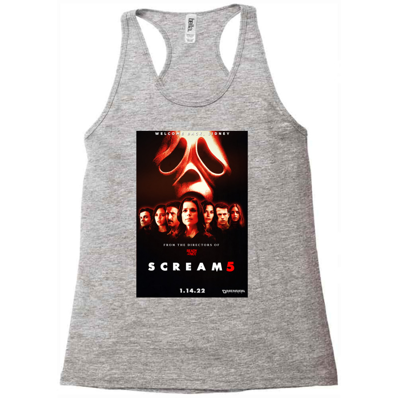 Scream (2022) Movie Racerback Tank by loekaadenka0 | Artistshot