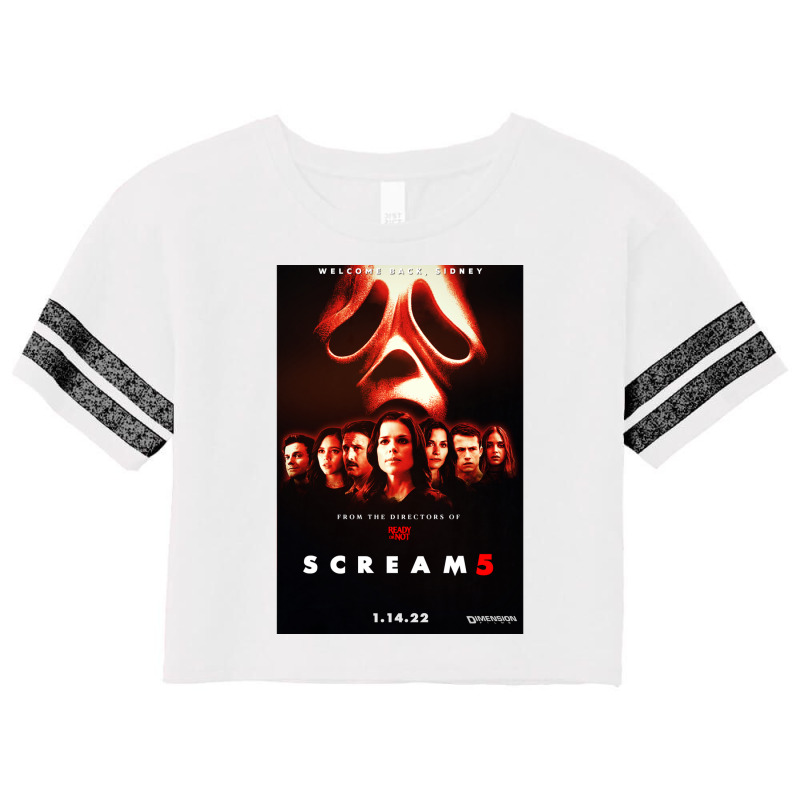 Scream (2022) Movie Scorecard Crop Tee by loekaadenka0 | Artistshot