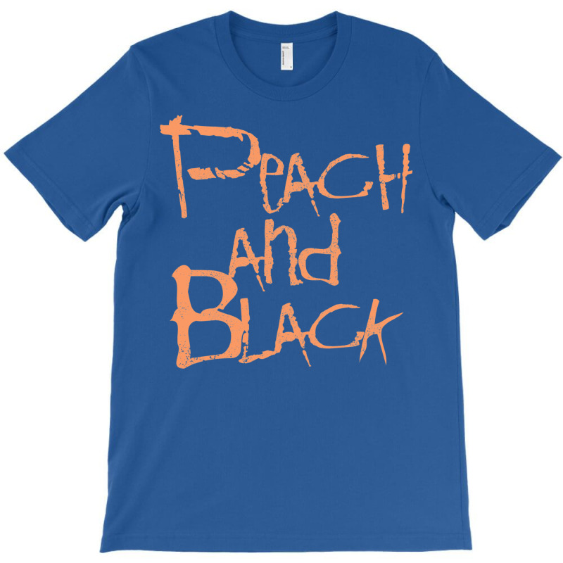 Peach And Black [worn Look] T-Shirt by callisborcukd | Artistshot