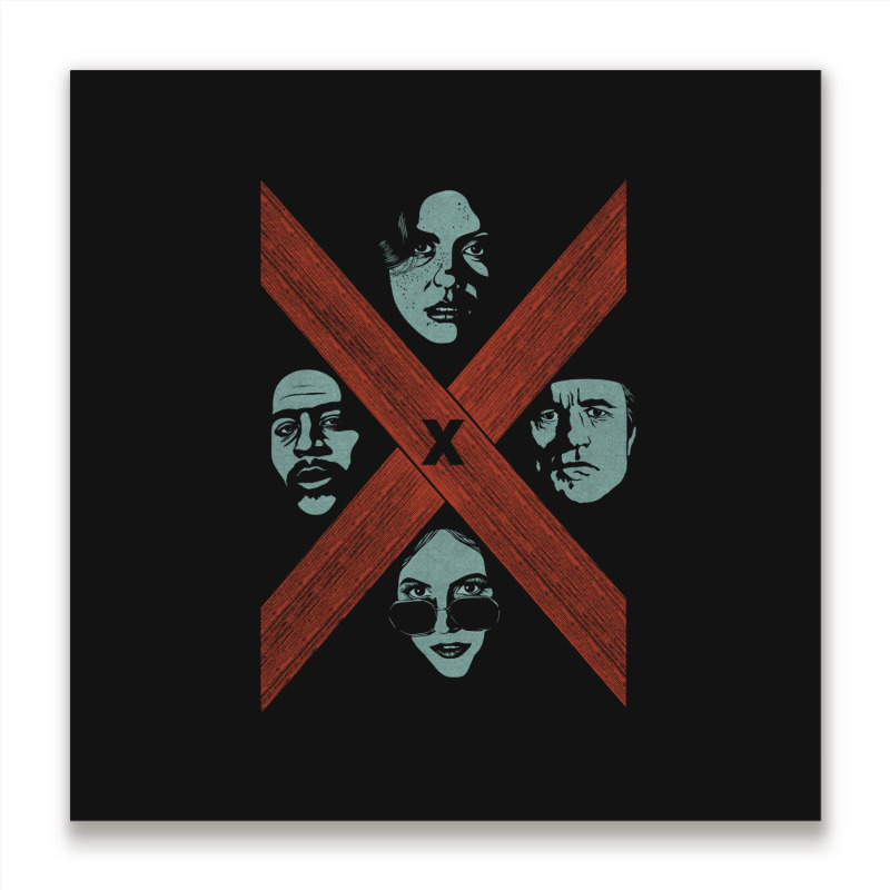 X Movie Ti West A24 Colour Metal Print Square | Artistshot