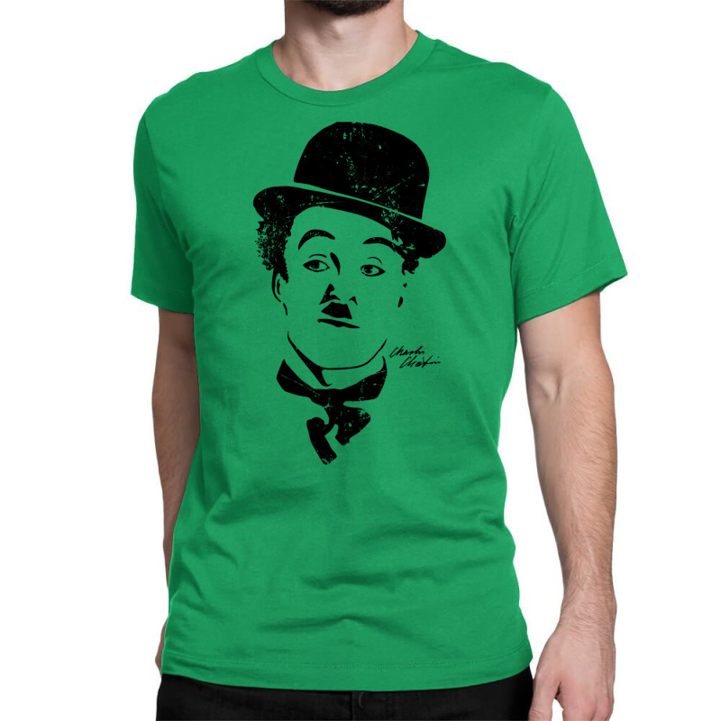 Charlie Chaplin Pop Art  1 Classic T-shirt by bouzoshadzirh | Artistshot