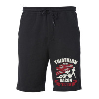 Triathlon Is The Bacon Of Sports Triathlete Gift G Fleece Short | Artistshot