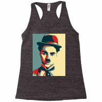 Charlie Chaplin Racerback Tank | Artistshot