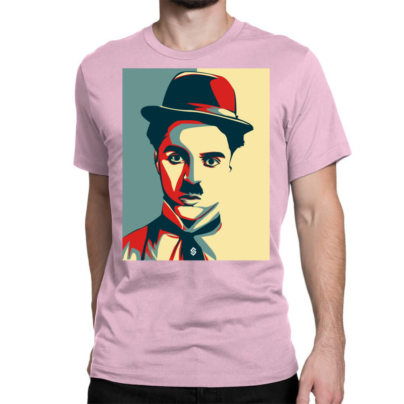 Charlie Chaplin Classic T-shirt by bouzoshadzirh | Artistshot