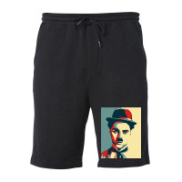 Charlie Chaplin Fleece Short | Artistshot