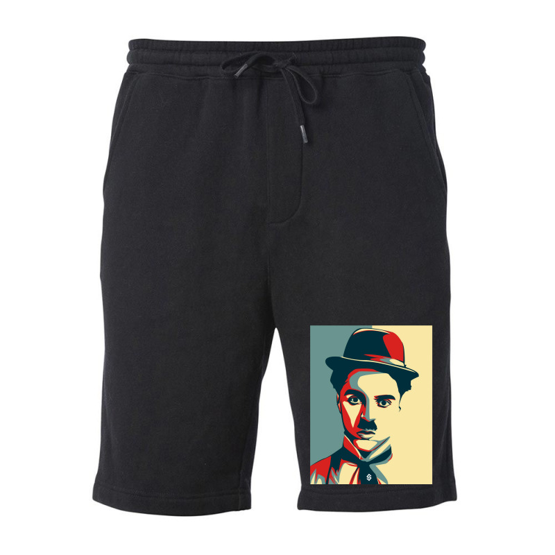 Charlie Chaplin Fleece Short by bouzoshadzirh | Artistshot