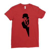 Charlie Chaplin  1 Ladies Fitted T-shirt | Artistshot