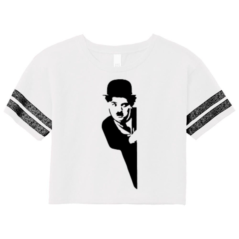 Charlie Chaplin  1 Scorecard Crop Tee by bouzoshadzirh | Artistshot