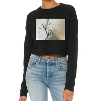 Img 2902-magnolia Oil Pastel Art Work Cropped Sweater | Artistshot