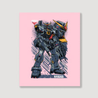 Titans Portrait Canvas Print | Artistshot