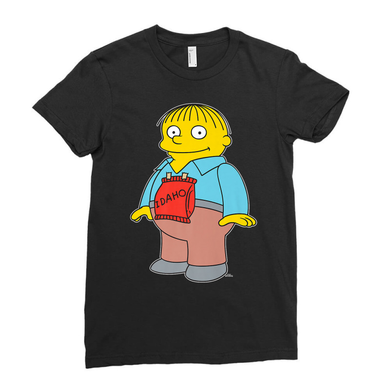 The Simpsons Ralph Ladies Fitted T-Shirt by Linda J Gage | Artistshot