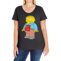 The Simpsons Ralph Ladies Curvy T-shirt | Artistshot