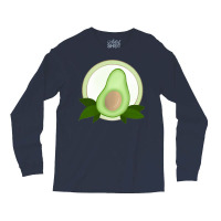 Avocado Circle Boy Long Sleeve Shirts | Artistshot