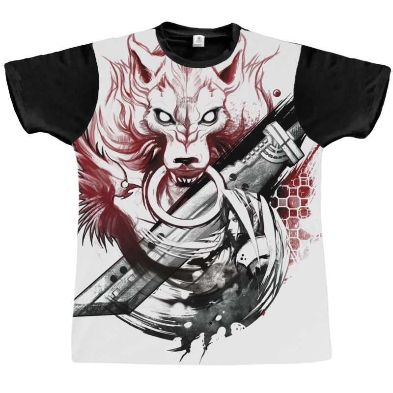 Final Fantasy Amano Homage Graphic T-shirt by krasoncronand | Artistshot