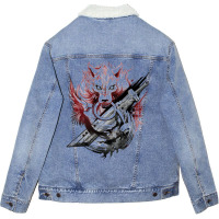 Final Fantasy Amano Homage Unisex Sherpa-lined Denim Jacket | Artistshot