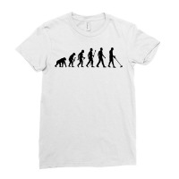 Funny Metal Detecting Evolution Ladies Fitted T-shirt | Artistshot