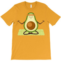 Avocado Yoga Girl T-shirt | Artistshot