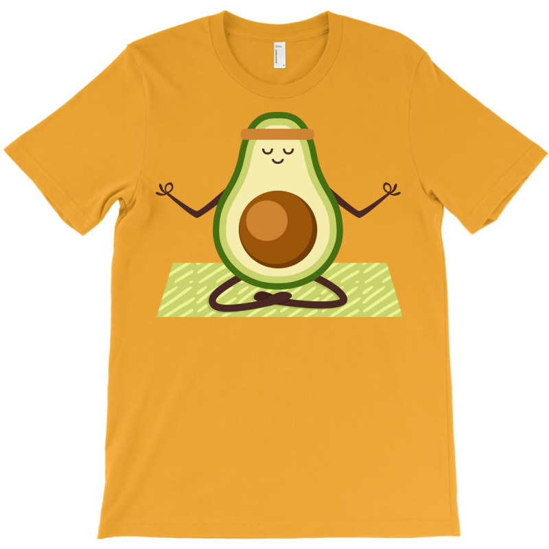 Avocado Yoga Girl T-shirt | Artistshot