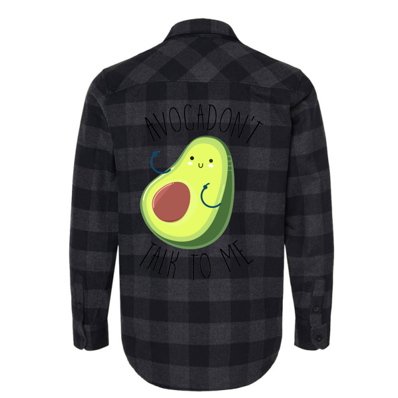 Avocadont Talk To Me Blue Flannel Shirt | Artistshot