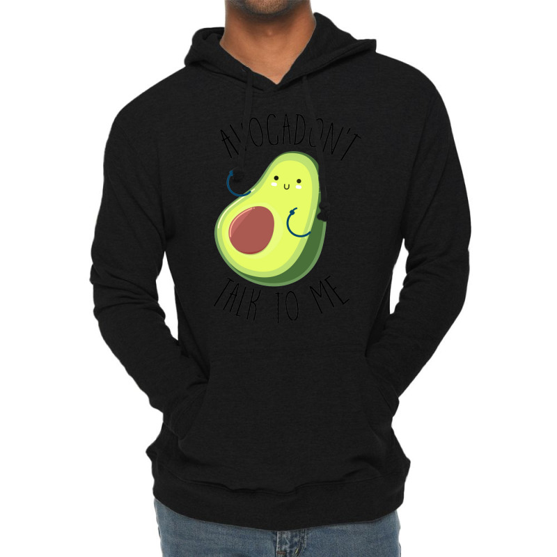 Avocadont Talk To Me Blue Lightweight Hoodie | Artistshot