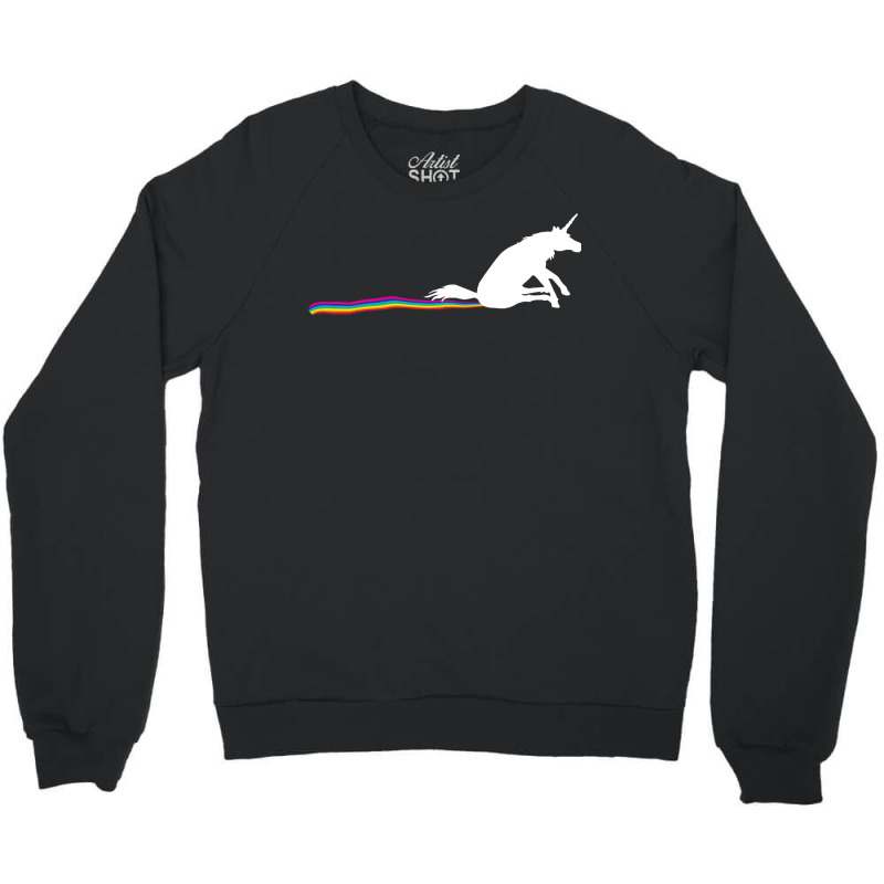 Go Shit Some Rainbows Crewneck Sweatshirt by krasoncronand | Artistshot