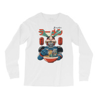 Super Ramen Bot Long Sleeve Shirts | Artistshot