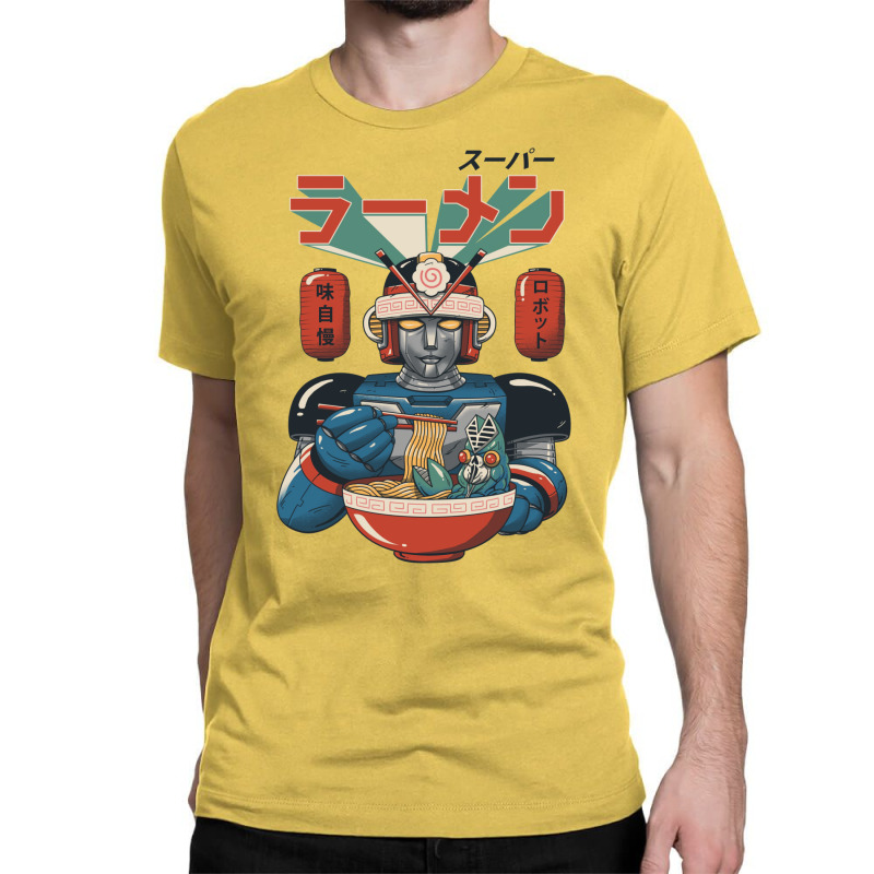 Super Ramen Bot Classic T-shirt by otargroskyi | Artistshot