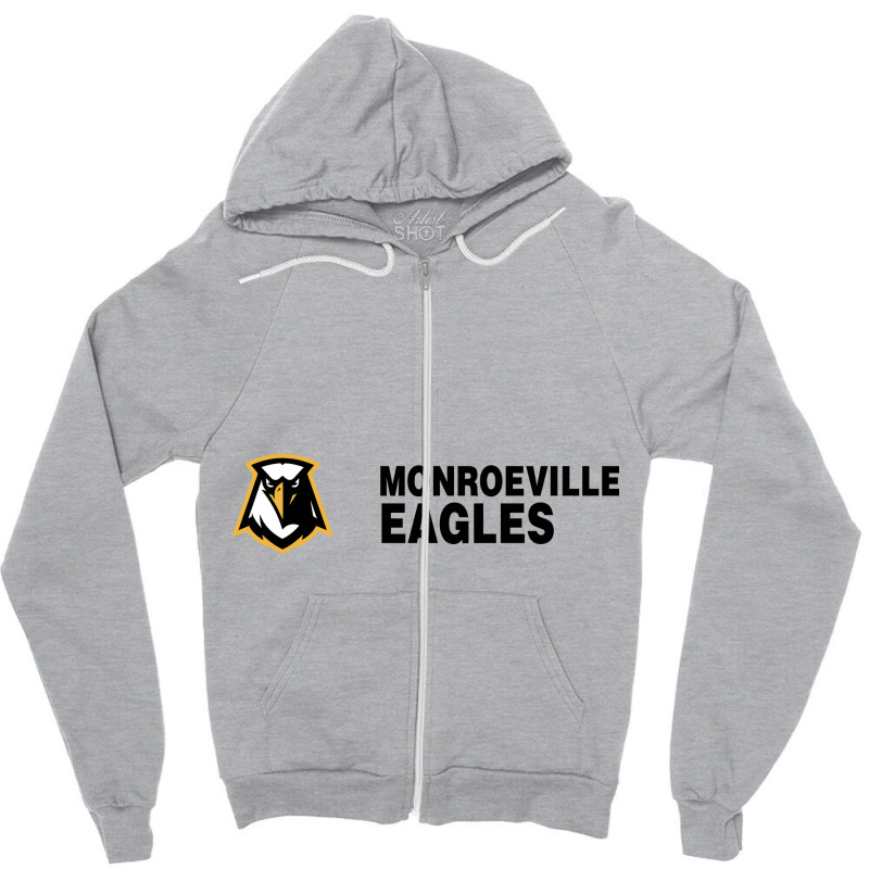 Monroeville High School Zipper Hoodie by QianzyLulu | Artistshot