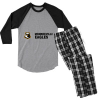 Monroeville High School Men's 3/4 Sleeve Pajama Set | Artistshot