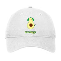 Avodoggo Doggo Mixed With An Avocado Doggies Doggy Adjustable Cap | Artistshot