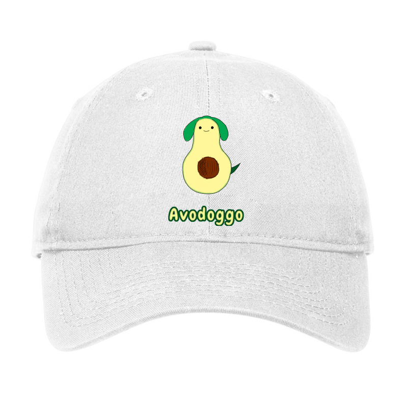 Avodoggo Doggo Mixed With An Avocado Doggies Doggy Adjustable Cap | Artistshot