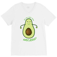 Avocuddle Retro V-neck Tee | Artistshot