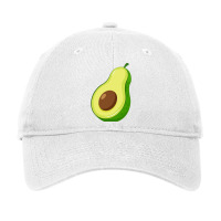 Cute Little Avocado Aesthetic Adjustable Cap | Artistshot