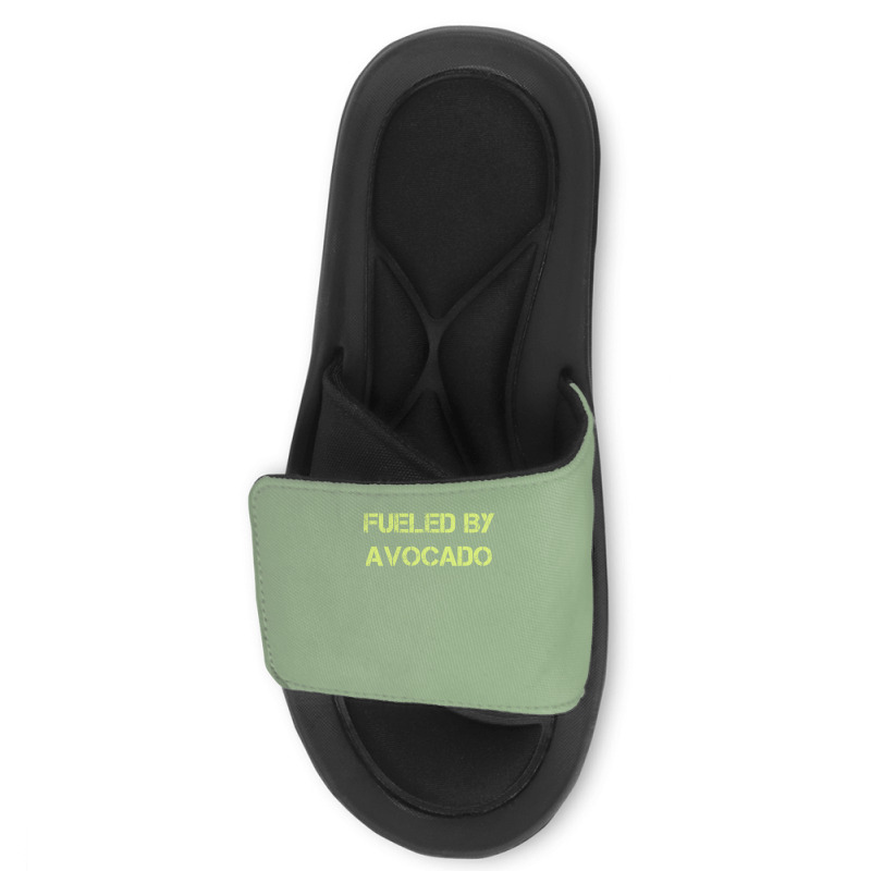 Fueled By Avocado For Avocado Lovers Slide Sandal | Artistshot