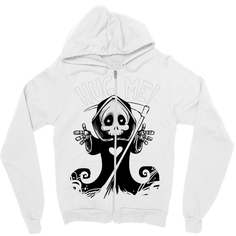 Hug Me! Zipper Hoodie by krasoncronand | Artistshot