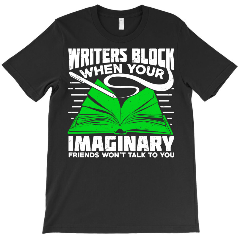 Writers Block Book Author Novelist Gift Cool T-Shirt by otnoscleder8 | Artistshot