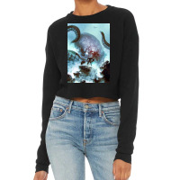 Tarkan And Wolf Cropped Sweater | Artistshot