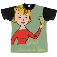 Drink Avocado Juice Music Graphic T-shirt | Artistshot