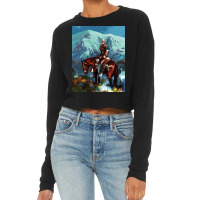 Witcher Fan Art Cropped Sweater | Artistshot