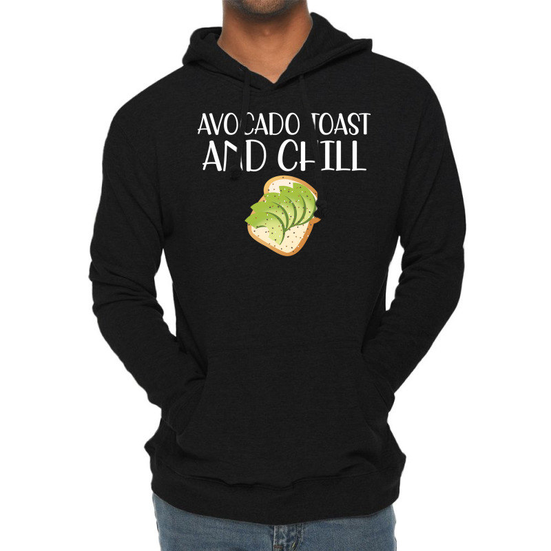 Avocado Toast And Chill Stars Lightweight Hoodie | Artistshot