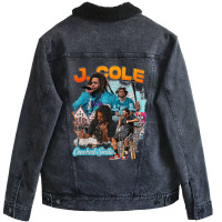 Art Character J Gift Idea Cole Call Me Unisex Sherpa-lined Denim Jacket | Artistshot