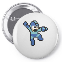 Megaman Jump'n Shoot Pin-back Button | Artistshot