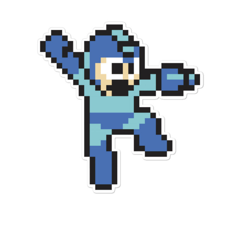 Megaman Jump'n Shoot Sticker | Artistshot